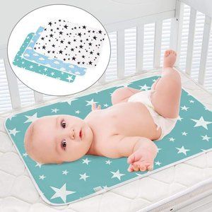 Portable Toddler Diaper Changing Pad Waterproof Baby Change Mats Premium Change
